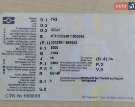 Белый ГАЗ 3302 ГАЗель, объемом двигателя 2.3 л и пробегом 60 тыс. км за 2400 $, фото 1 на Automoto.ua