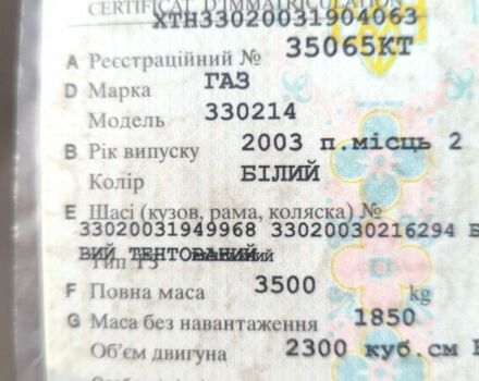 Белый ГАЗ 3302 ГАЗель, объемом двигателя 10 л и пробегом 2 тыс. км за 3000 $, фото 7 на Automoto.ua