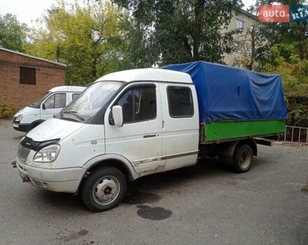 Белый ГАЗ 3302 ГАЗель, объемом двигателя 2.5 л и пробегом 150 тыс. км за 2700 $, фото 1 на Automoto.ua