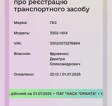 Белый ГАЗ 3302 ГАЗель, объемом двигателя 2.46 л и пробегом 100 тыс. км за 2000 $, фото 3 на Automoto.ua