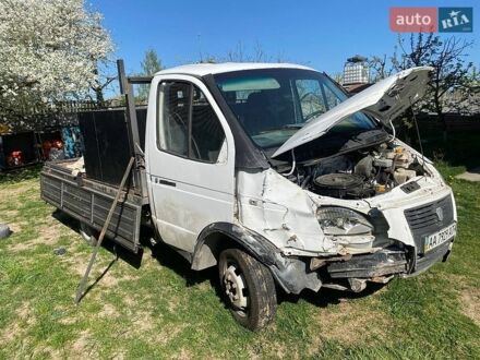 Белый ГАЗ 3302 ГАЗель, объемом двигателя 2.29 л и пробегом 150 тыс. км за 750 $, фото 1 на Automoto.ua