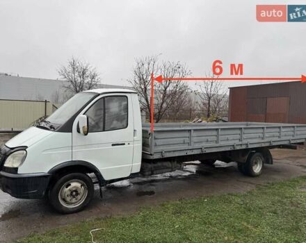 Белый ГАЗ 3302 ГАЗель, объемом двигателя 2.5 л и пробегом 376 тыс. км за 4500 $, фото 1 на Automoto.ua