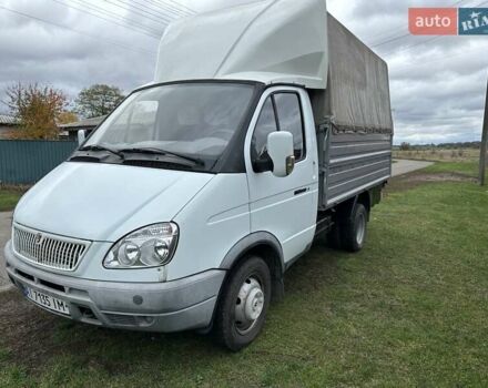 Белый ГАЗ 3302 ГАЗель, объемом двигателя 2.46 л и пробегом 42 тыс. км за 6000 $, фото 1 на Automoto.ua