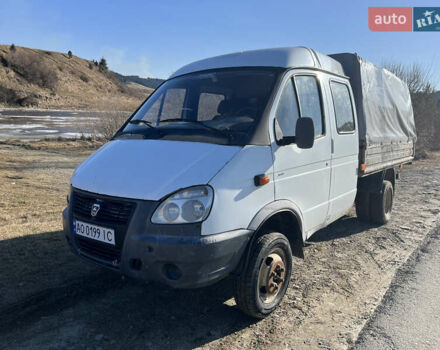 Білий ГАЗ 3302 ГАЗель, об'ємом двигуна 2.89 л та пробігом 214 тис. км за 5500 $, фото 1 на Automoto.ua