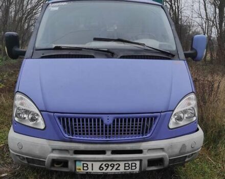 Фиолетовый ГАЗ 3302 ГАЗель, объемом двигателя 2.5 л и пробегом 243 тыс. км за 3600 $, фото 1 на Automoto.ua