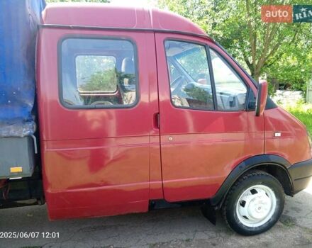 Червоний ГАЗ 3302 ГАЗель, об'ємом двигуна 2.89 л та пробігом 385 тис. км за 3200 $, фото 1 на Automoto.ua