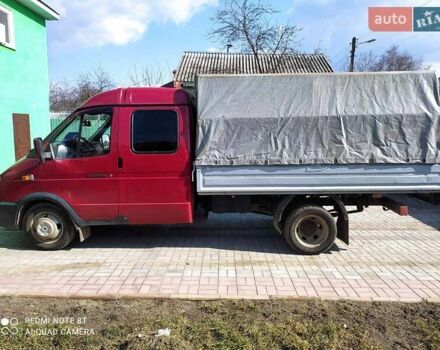 Красный ГАЗ 3302 ГАЗель, объемом двигателя 2.4 л и пробегом 180 тыс. км за 4600 $, фото 2 на Automoto.ua