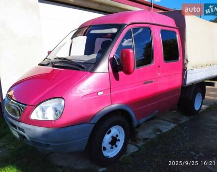 Красный ГАЗ 3302 ГАЗель, объемом двигателя 2.28 л и пробегом 92 тыс. км за 4100 $, фото 1 на Automoto.ua