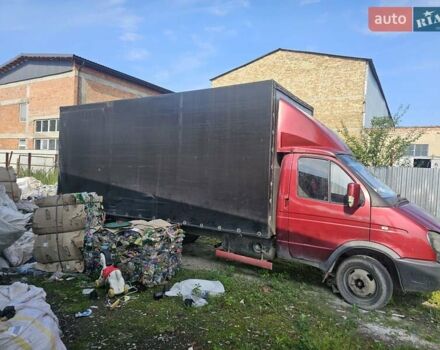 Красный ГАЗ 3302 ГАЗель, объемом двигателя 2.89 л и пробегом 300 тыс. км за 5000 $, фото 1 на Automoto.ua