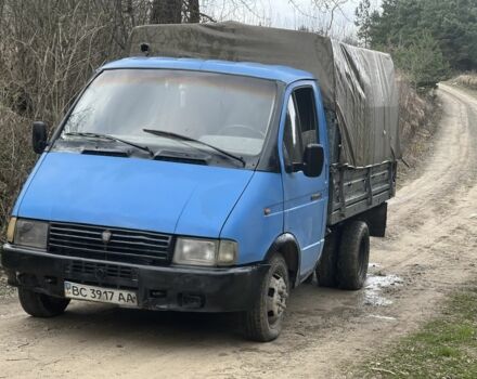 Синий ГАЗ 3302 ГАЗель, объемом двигателя 2.5 л и пробегом 340 тыс. км за 1500 $, фото 2 на Automoto.ua