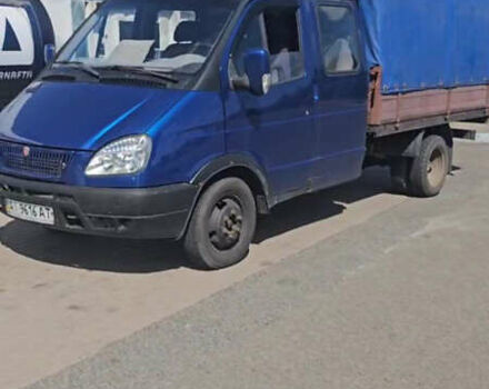 Синий ГАЗ 3302 ГАЗель, объемом двигателя 2.46 л и пробегом 210 тыс. км за 3600 $, фото 2 на Automoto.ua
