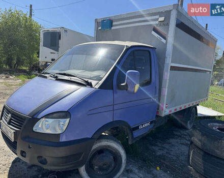 Синий ГАЗ 3302 ГАЗель, объемом двигателя 2.5 л и пробегом 240 тыс. км за 3950 $, фото 1 на Automoto.ua