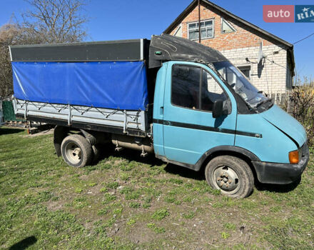 Синий ГАЗ 3302 ГАЗель, объемом двигателя 2.45 л и пробегом 250 тыс. км за 700 $, фото 1 на Automoto.ua
