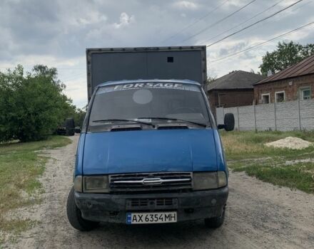 Синий ГАЗ 3302 ГАЗель, объемом двигателя 2.4 л и пробегом 350 тыс. км за 1200 $, фото 2 на Automoto.ua