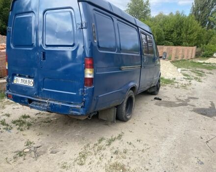 Синій ГАЗ 3302 ГАЗель, об'ємом двигуна 3 л та пробігом 10 тис. км за 1319 $, фото 1 на Automoto.ua