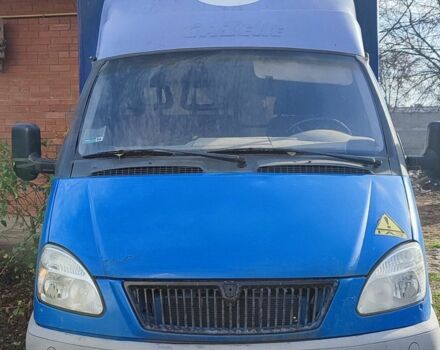 Синий ГАЗ 3302 ГАЗель, объемом двигателя 2.5 л и пробегом 650 тыс. км за 2500 $, фото 1 на Automoto.ua