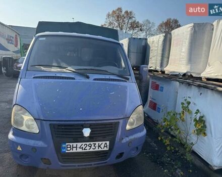 Синий ГАЗ 3302 ГАЗель, объемом двигателя 2.46 л и пробегом 505 тыс. км за 1900 $, фото 1 на Automoto.ua