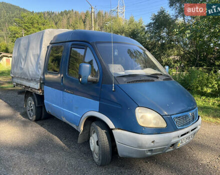 Синій ГАЗ 3302 ГАЗель, об'ємом двигуна 2.4 л та пробігом 252 тис. км за 1777 $, фото 1 на Automoto.ua