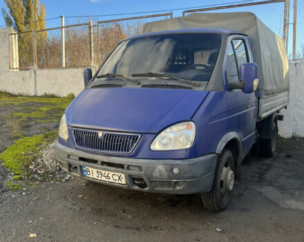 Синій ГАЗ 3302 ГАЗель, об'ємом двигуна 2.46 л та пробігом 350 тис. км за 3100 $, фото 1 на Automoto.ua