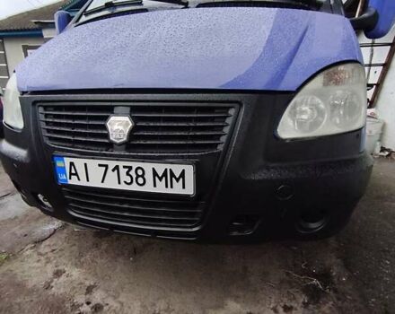 Синий ГАЗ 3302 ГАЗель, объемом двигателя 2.46 л и пробегом 429 тыс. км за 5950 $, фото 1 на Automoto.ua