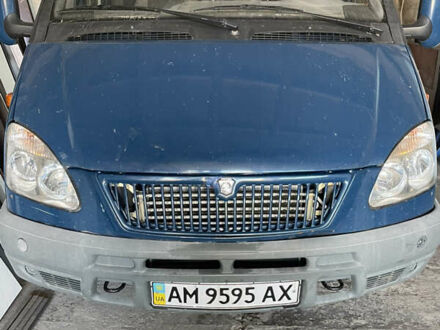 Синий ГАЗ 3302 ГАЗель, объемом двигателя 2.46 л и пробегом 88 тыс. км за 4300 $, фото 1 на Automoto.ua
