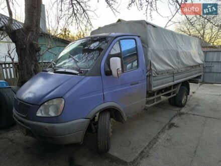 Синий ГАЗ 3302 ГАЗель, объемом двигателя 2.46 л и пробегом 340 тыс. км за 3700 $, фото 1 на Automoto.ua