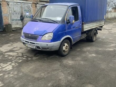 Синій ГАЗ 3302 ГАЗель, об'ємом двигуна 2.5 л та пробігом 256 тис. км за 2100 $, фото 1 на Automoto.ua