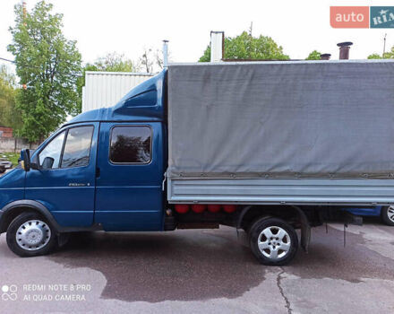 Синий ГАЗ 3302 ГАЗель, объемом двигателя 2.4 л и пробегом 270 тыс. км за 4850 $, фото 1 на Automoto.ua