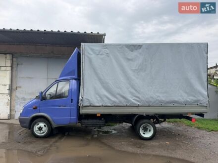Синий ГАЗ 3302 ГАЗель, объемом двигателя 2.46 л и пробегом 185 тыс. км за 4500 $, фото 1 на Automoto.ua