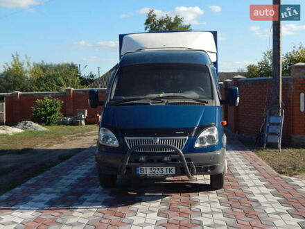 Синій ГАЗ 3302 ГАЗель, об'ємом двигуна 2.46 л та пробігом 190 тис. км за 5500 $, фото 1 на Automoto.ua