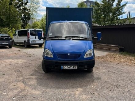 Синий ГАЗ 3302 ГАЗель, объемом двигателя 2.5 л и пробегом 266 тыс. км за 3650 $, фото 1 на Automoto.ua