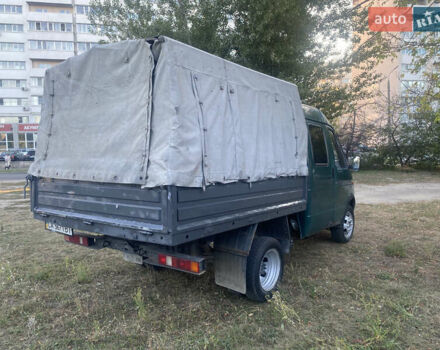 Зеленый ГАЗ 3302 ГАЗель, объемом двигателя 2.5 л и пробегом 100 тыс. км за 1950 $, фото 4 на Automoto.ua