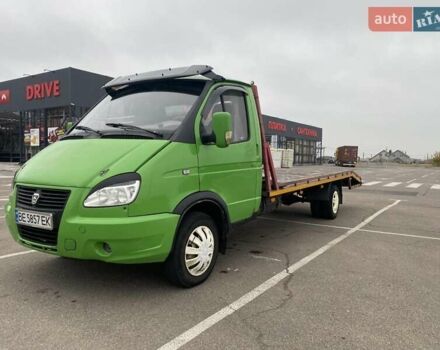 Зеленый ГАЗ 3302 ГАЗель, объемом двигателя 2.5 л и пробегом 200 тыс. км за 5500 $, фото 2 на Automoto.ua