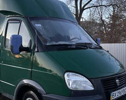 Зеленый ГАЗ 3302 ГАЗель, объемом двигателя 2.9 л и пробегом 400 тыс. км за 2600 $, фото 1 на Automoto.ua