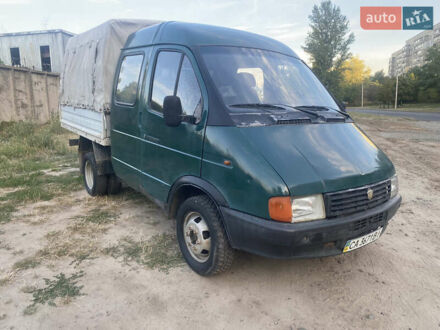 ГАЗ 3302 ГАЗель 1999 у Черкасах на Automoto.ua Зелений ГАЗ 3302 ГАЗель, об'ємом двигуна 2.5 л та пробігом 100 тис. км за 2300 $, фото 1 на Automoto.ua