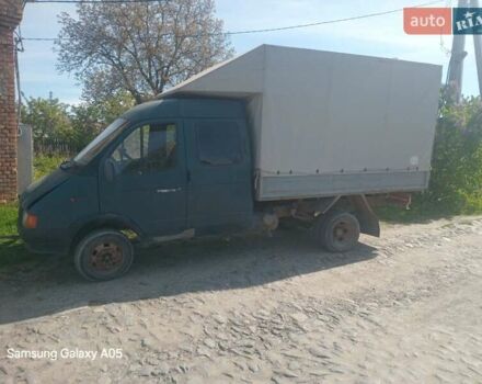 Зеленый ГАЗ 3302 ГАЗель, объемом двигателя 2.5 л и пробегом 555 тыс. км за 1200 $, фото 1 на Automoto.ua