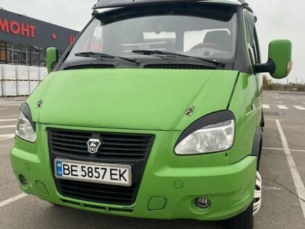 Зеленый ГАЗ 3302 ГАЗель, объемом двигателя 2.5 л и пробегом 200 тыс. км за 5500 $, фото 1 на Automoto.ua