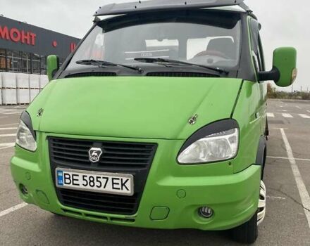Зеленый ГАЗ 3302 ГАЗель, объемом двигателя 2.5 л и пробегом 200 тыс. км за 5500 $, фото 1 на Automoto.ua