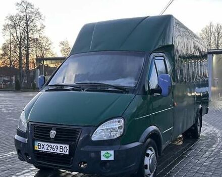 Зеленый ГАЗ 3302 ГАЗель, объемом двигателя 2.9 л и пробегом 400 тыс. км за 2600 $, фото 1 на Automoto.ua