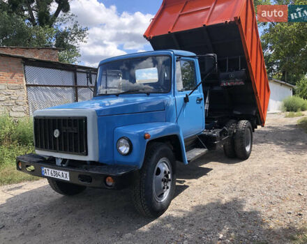 Синий ГАЗ 3307, объемом двигателя 4 л и пробегом 100 тыс. км за 11800 $, фото 1 на Automoto.ua