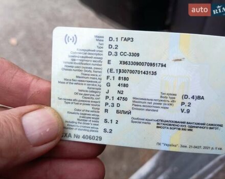 Белый ГАЗ 3309, объемом двигателя 4.75 л и пробегом 31 тыс. км за 8500 $, фото 21 на Automoto.ua