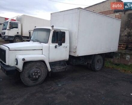Белый ГАЗ 3309, объемом двигателя 4.75 л и пробегом 90 тыс. км за 4000 $, фото 1 на Automoto.ua