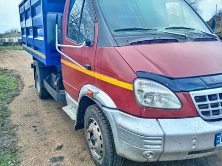 Красный ГАЗ 33104, объемом двигателя 4.8 л и пробегом 200 тыс. км за 9000 $, фото 1 на Automoto.ua