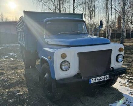 Синий ГАЗ 53, объемом двигателя 4.15 л и пробегом 121 тыс. км за 4200 $, фото 1 на Automoto.ua