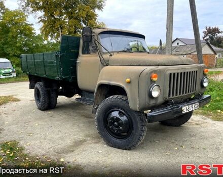 Зеленый ГАЗ 53, объемом двигателя 3.5 л и пробегом 124 тыс. км за 1700 $, фото 1 на Automoto.ua