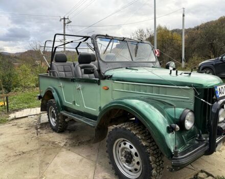 Зеленый ГАЗ 69, объемом двигателя 2.4 л и пробегом 1000 тыс. км за 5200 $, фото 2 на Automoto.ua