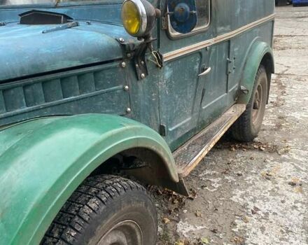 Зеленый ГАЗ 69, объемом двигателя 2.4 л и пробегом 925 тыс. км за 1432 $, фото 1 на Automoto.ua
