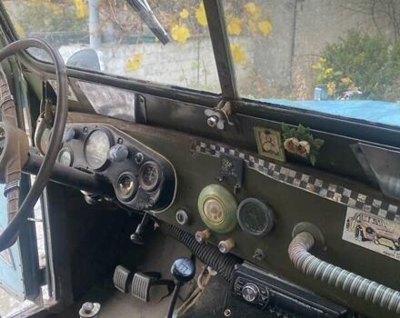 Зеленый ГАЗ 69, объемом двигателя 2.4 л и пробегом 925 тыс. км за 1432 $, фото 6 на Automoto.ua