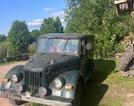 Зеленый ГАЗ 69, объемом двигателя 2.5 л и пробегом 100 тыс. км за 1938 $, фото 1 на Automoto.ua