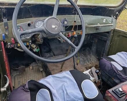 Зеленый ГАЗ 69, объемом двигателя 2.4 л и пробегом 100 тыс. км за 1850 $, фото 6 на Automoto.ua